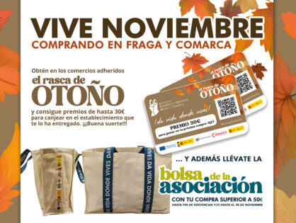 VIVE NOVIEMBRE COMPRANDO EN FRAGA Y COMARCA