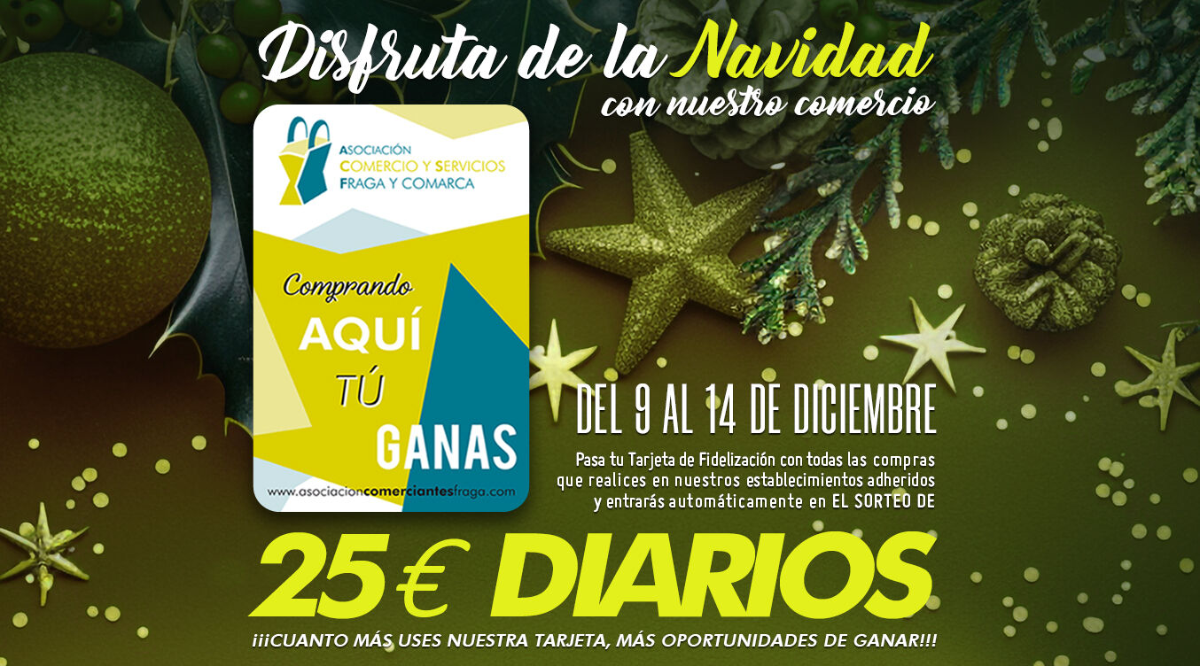 SORTEO TARJETA FIDELIZACIÓN NAVIDAD 2024